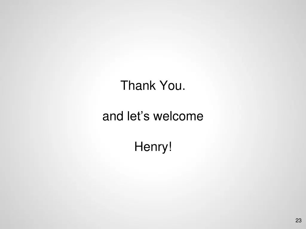 thank you