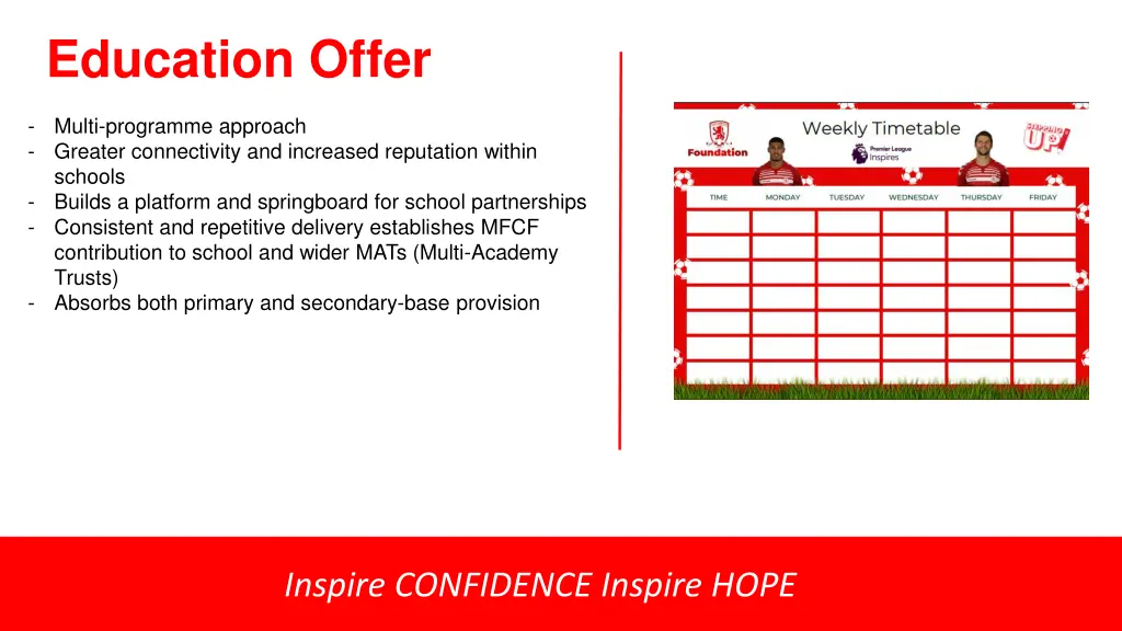 education offer