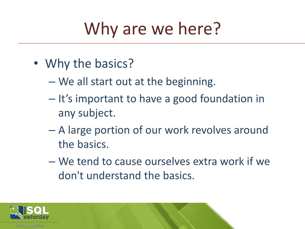 why are we here 2