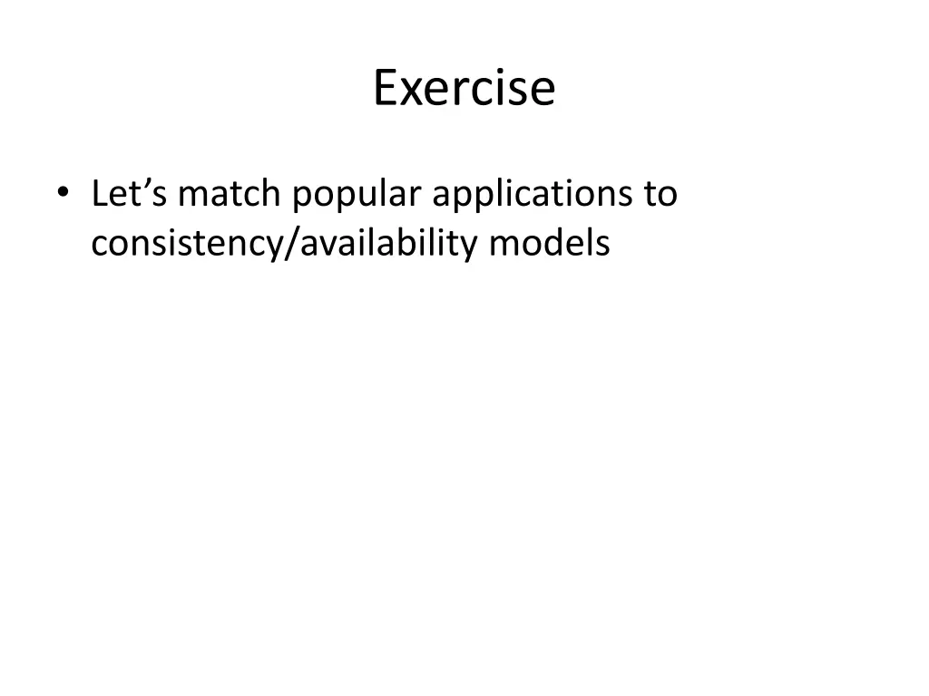 exercise