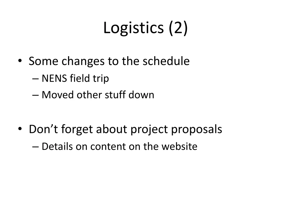 logistics 2