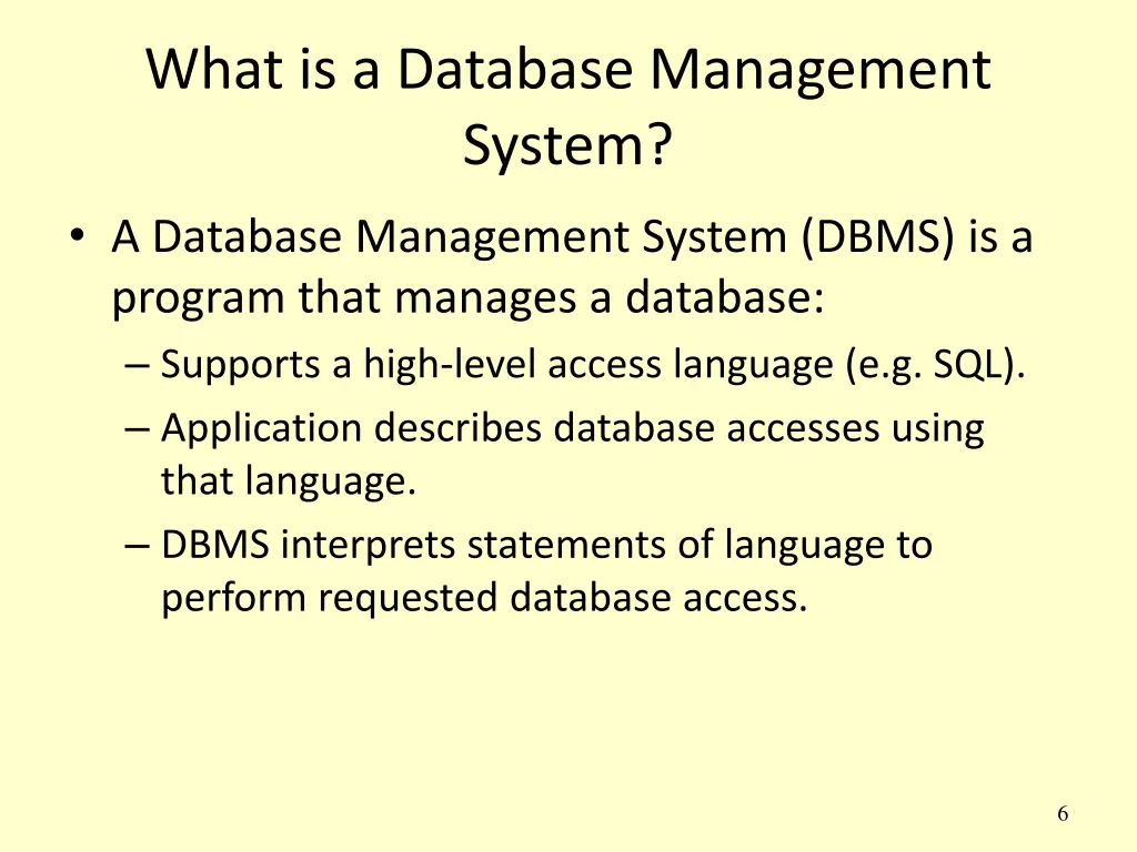 what is a database management system
