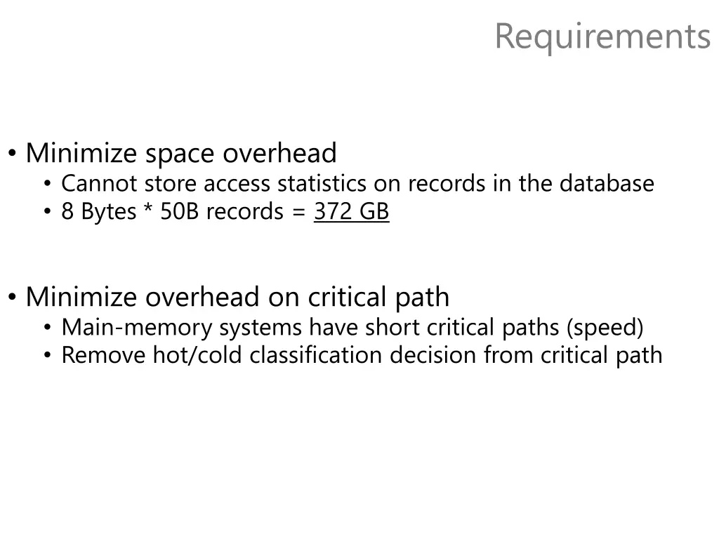 requirements
