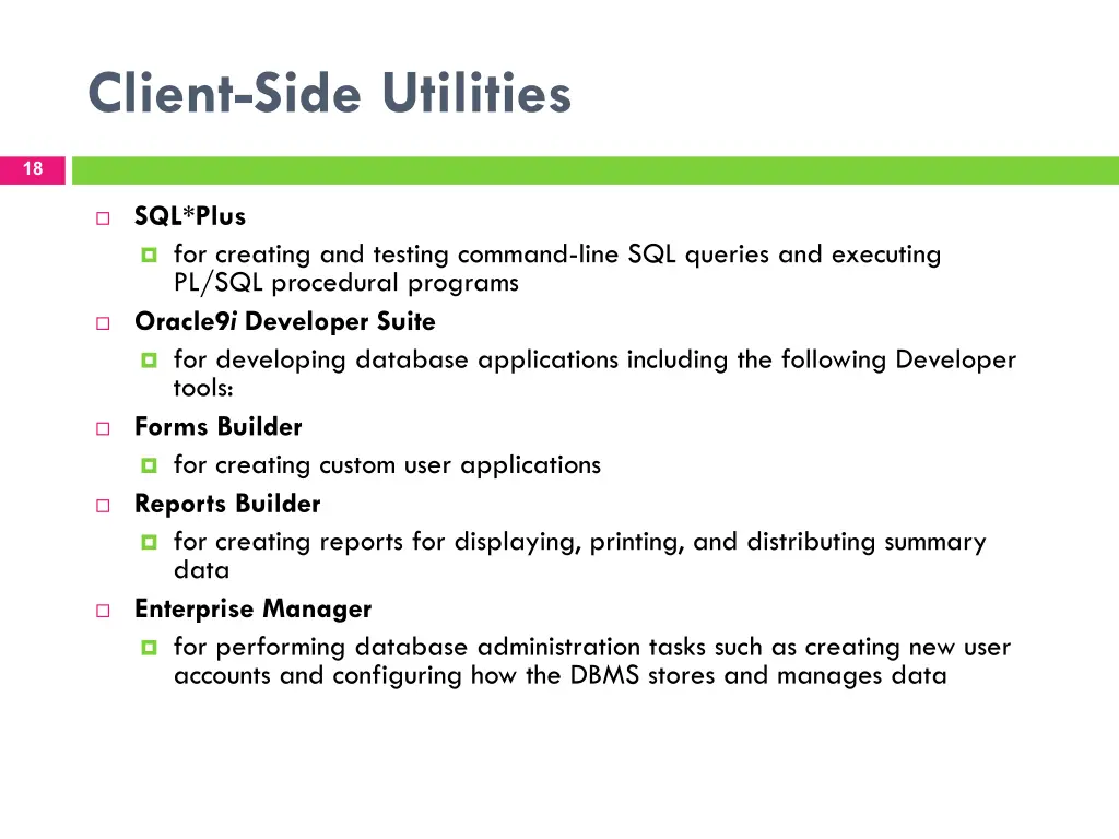 client side utilities