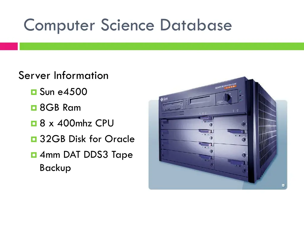 computer science database