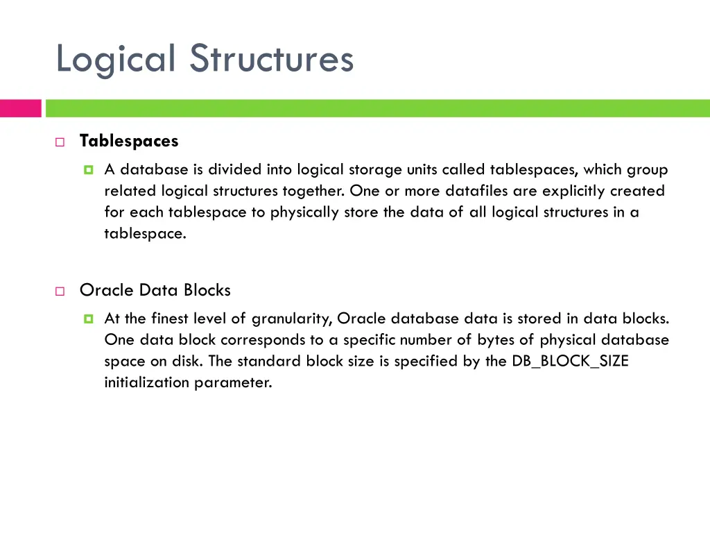 logical structures