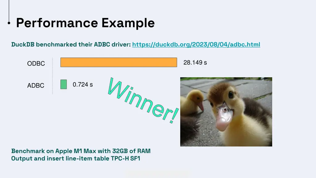 performance example