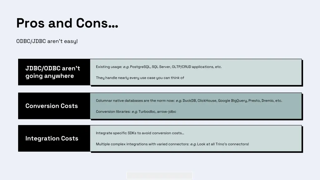 pros and cons
