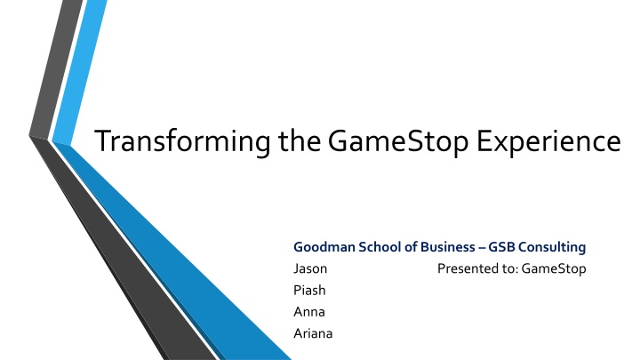 transforming the gamestop experience