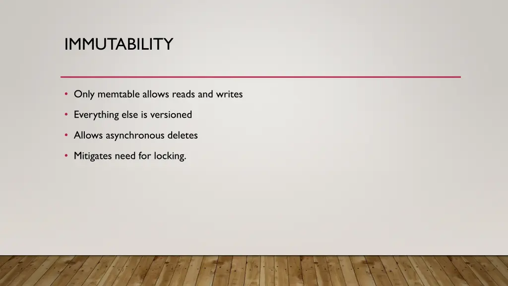 immutability