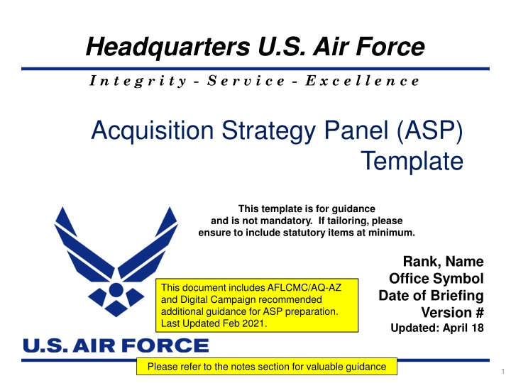 headquarters u s air force