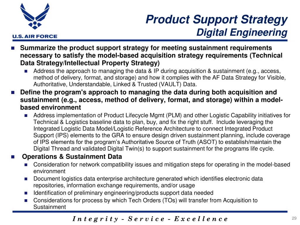 product support strategy digital engineering
