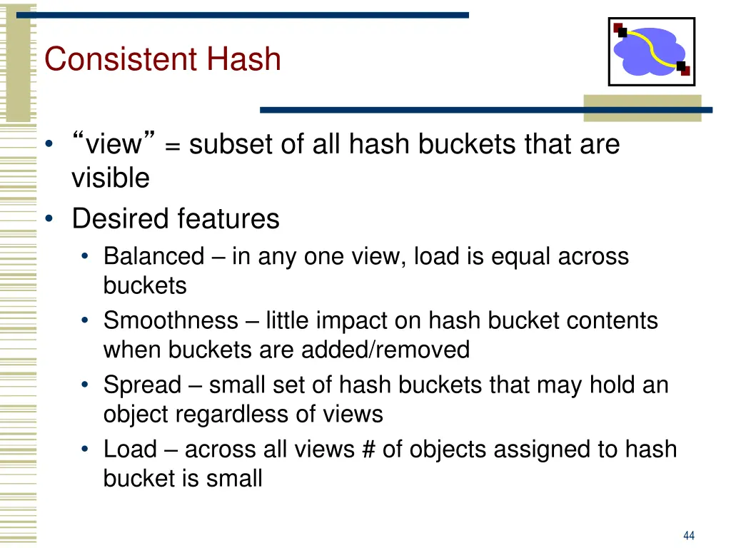 consistent hash