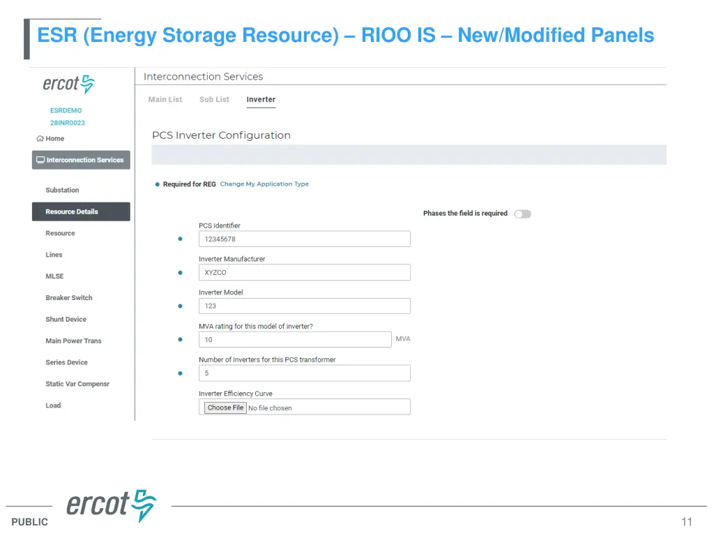 esr energy storage resource rioo is new modified 6