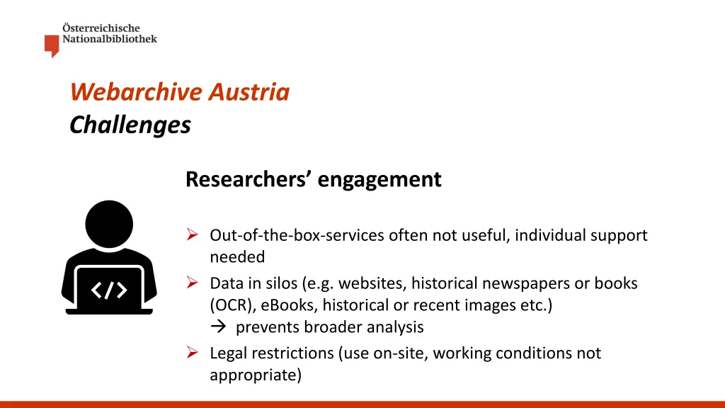 webarchive austria challenges