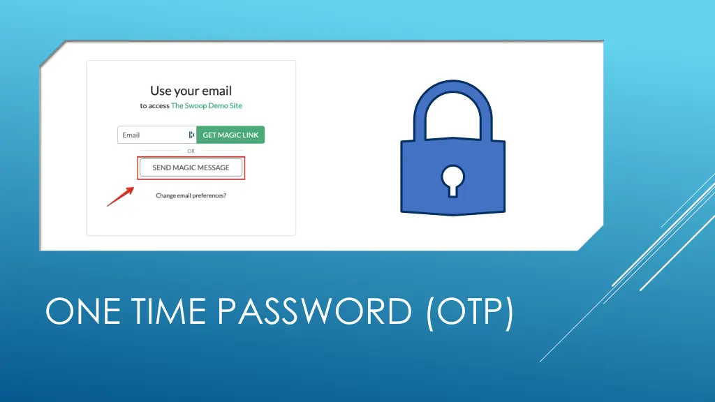 one time password otp