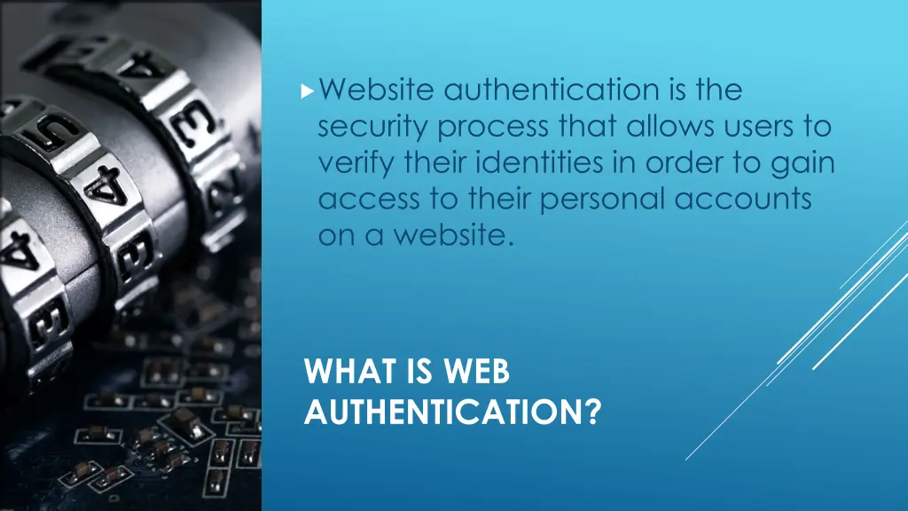 website authentication is the security process