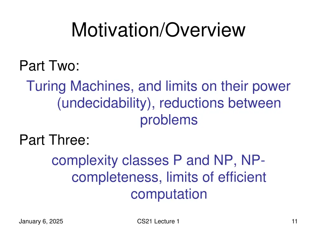 motivation overview 6