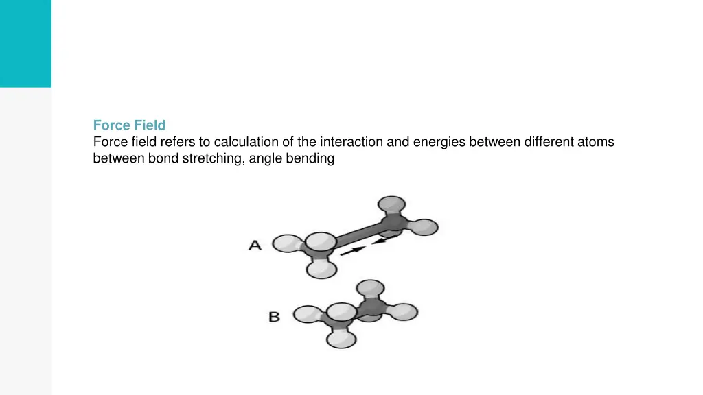 force field force field refers to calculation