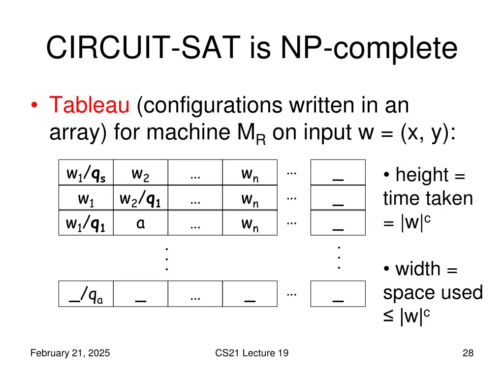 circuit sat is np complete 2