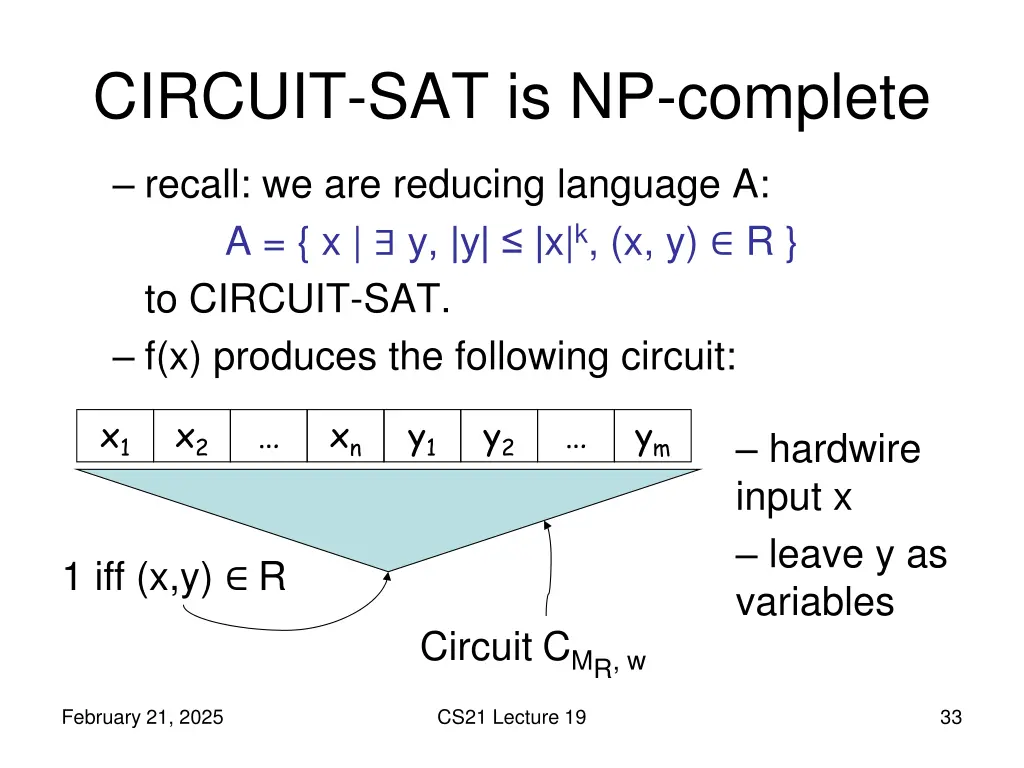 circuit sat is np complete 6