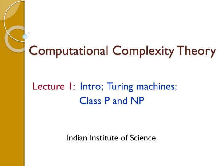 computational complexity theory