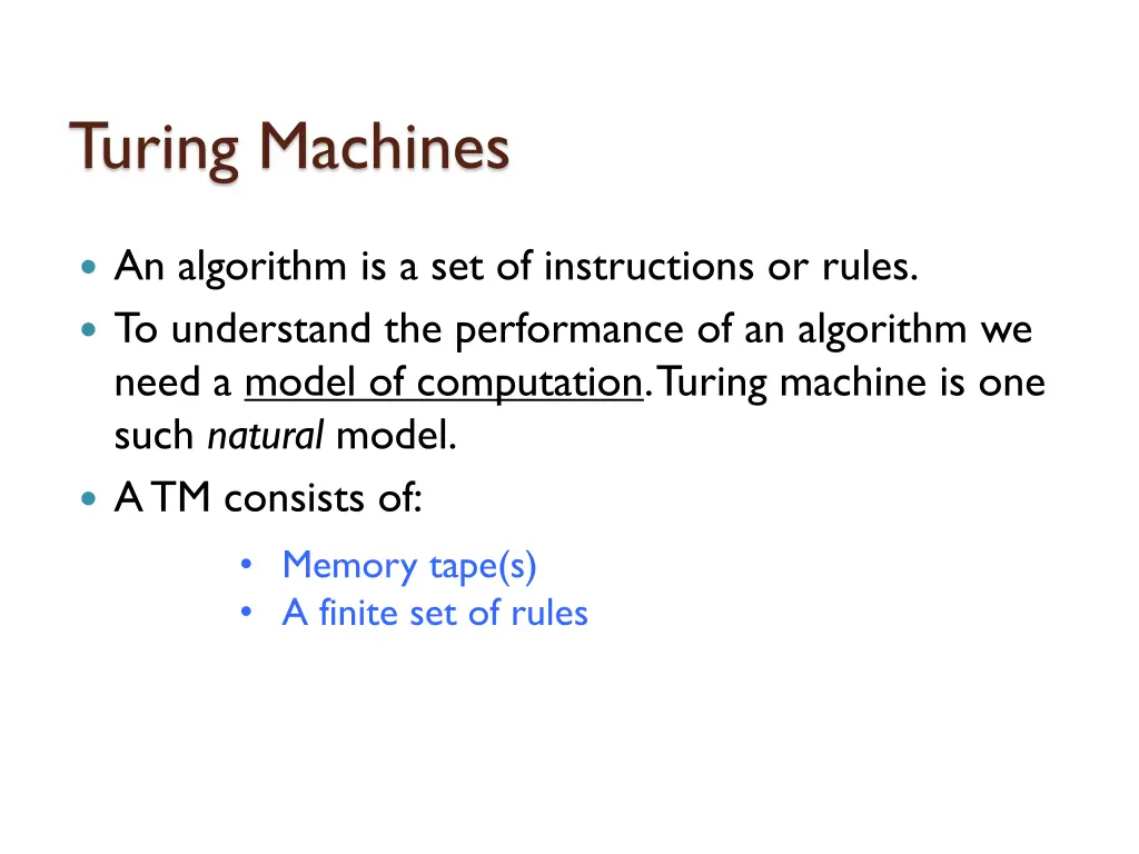 turing machines 1