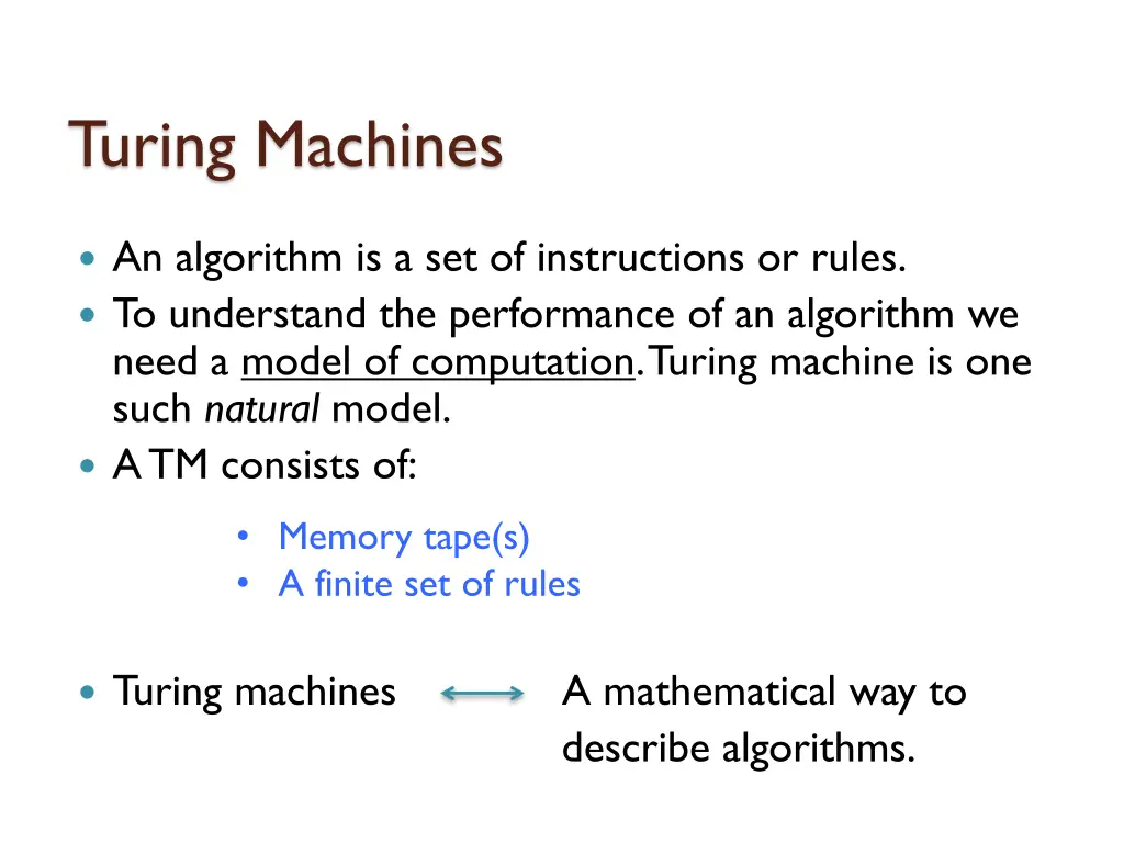 turing machines 2
