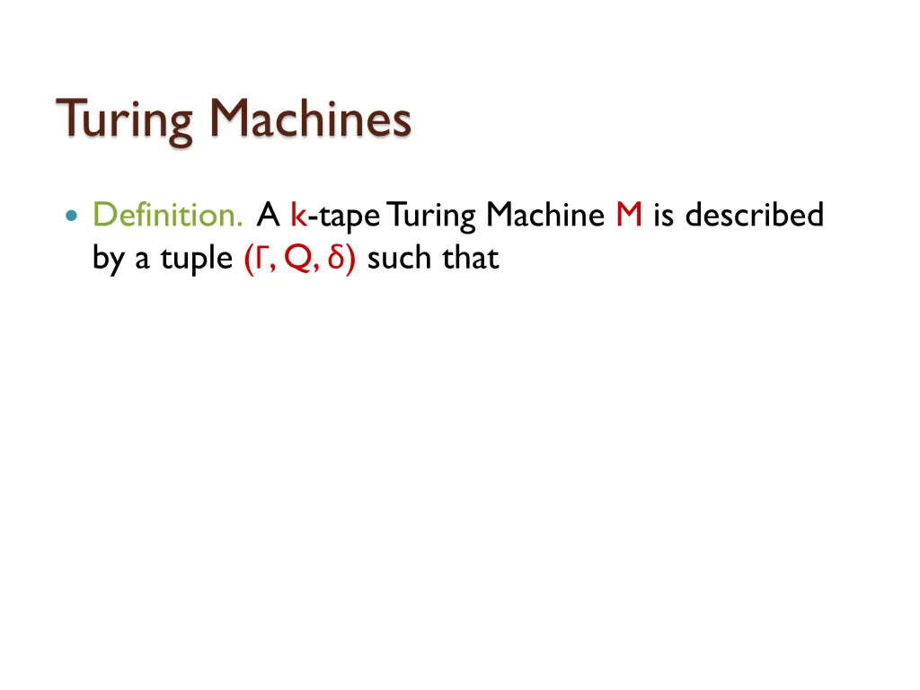 turing machines 4