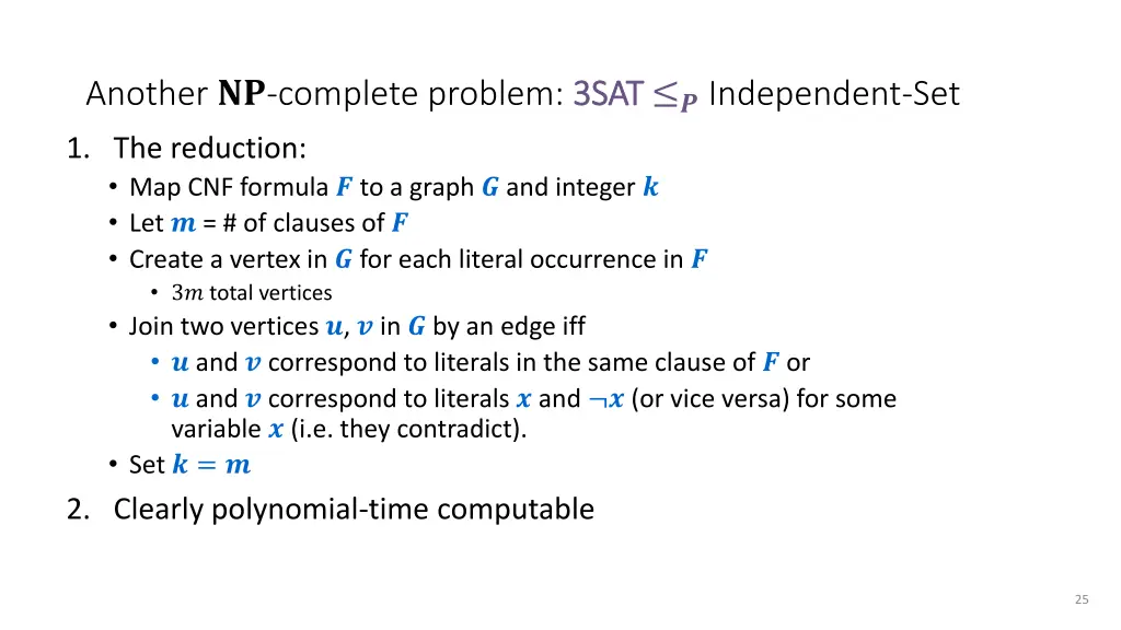 another complete problem 3sat