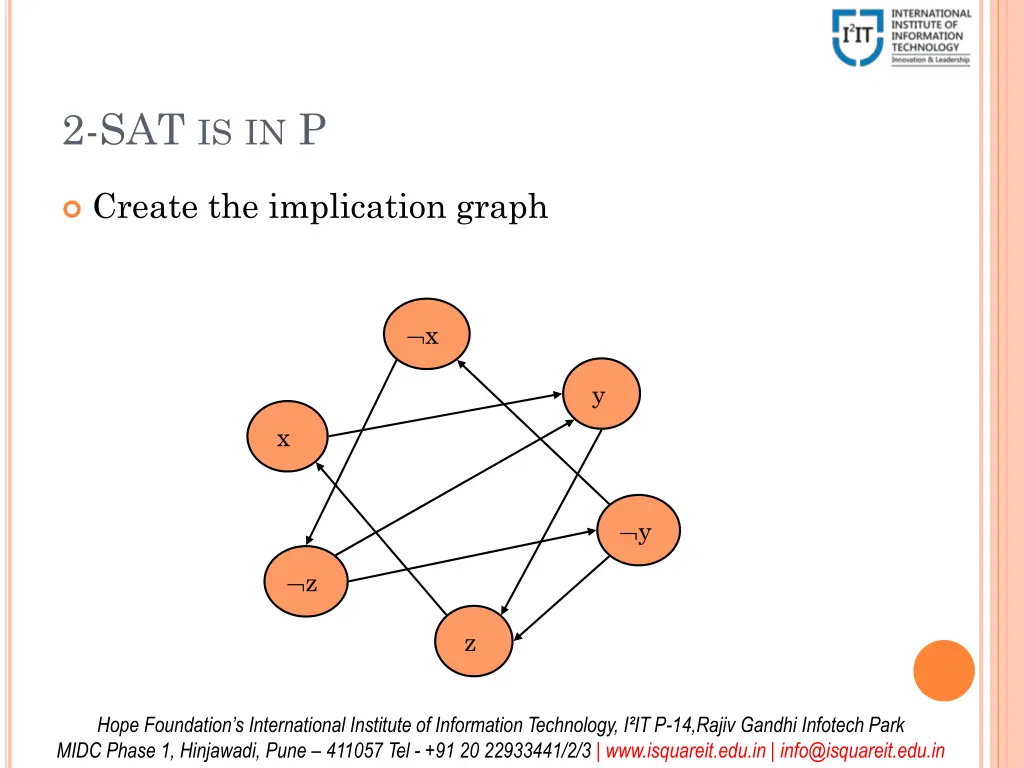 2 sat is in p