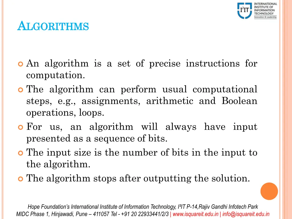 a a lgorithms lgorithms