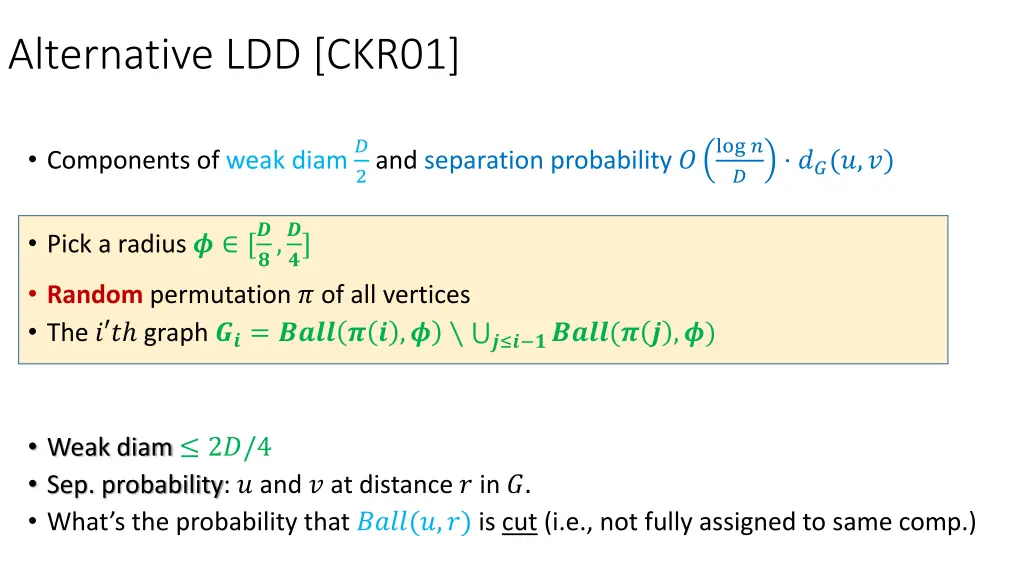 alternative ldd ckr01