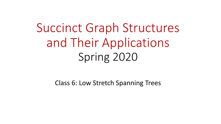 succinct graph structures and their applications