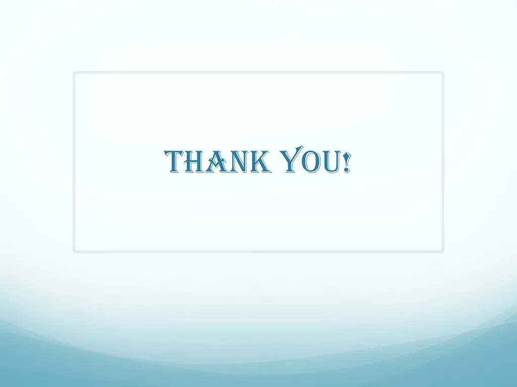 thank you