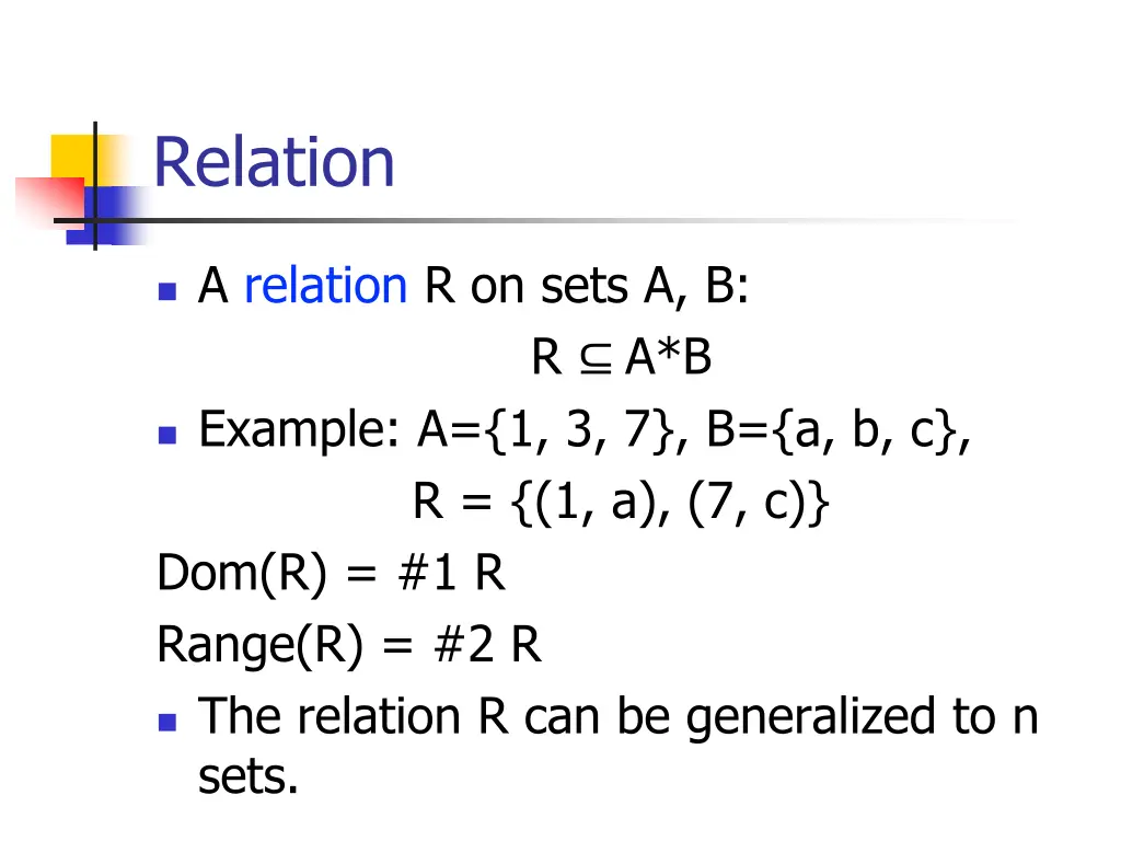relation