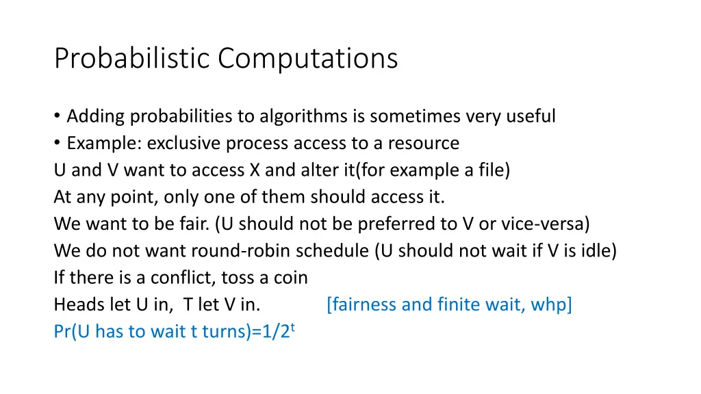 probabilistic computations 4