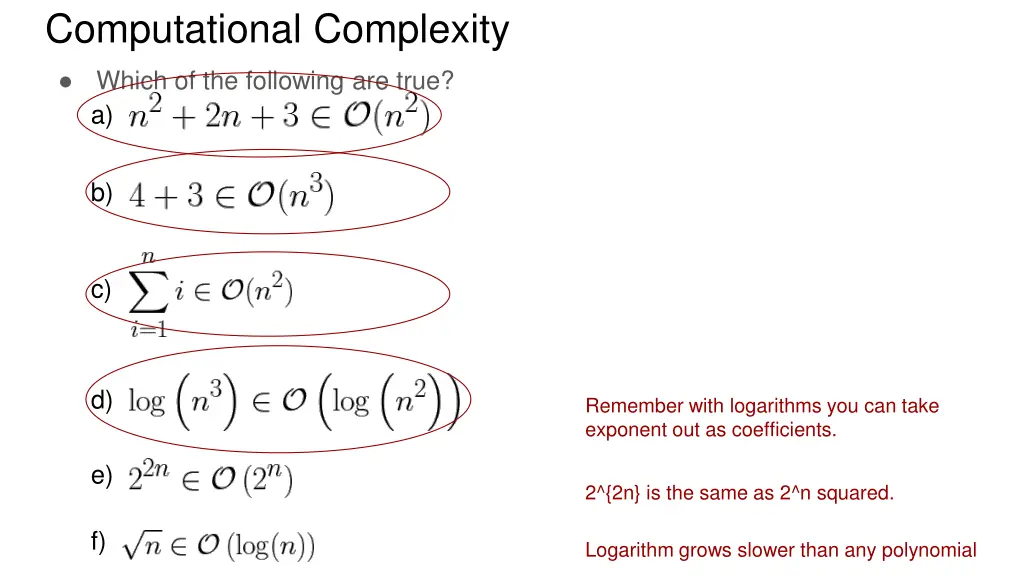 computational complexity 2