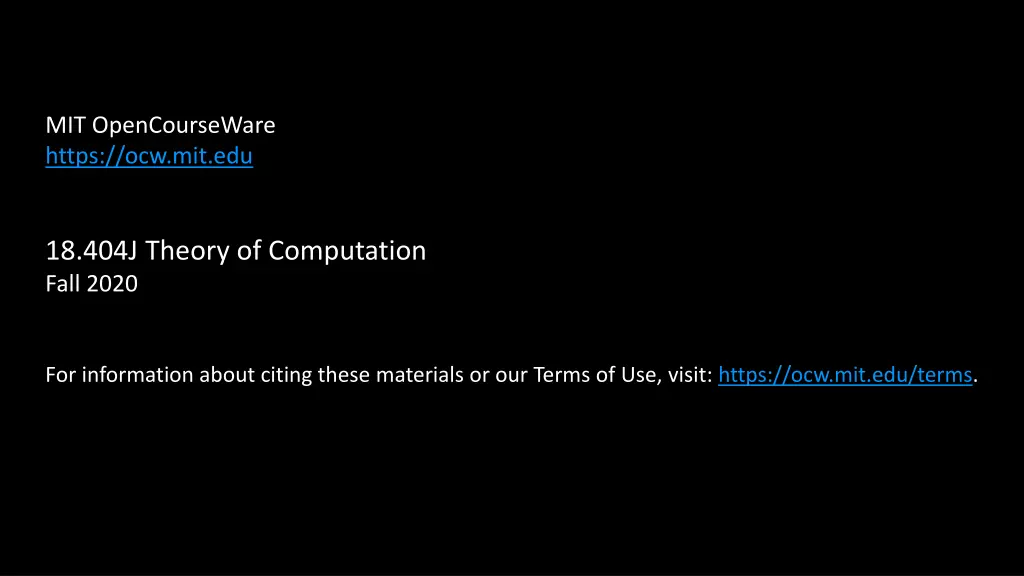 mit opencourseware https ocw mit edu