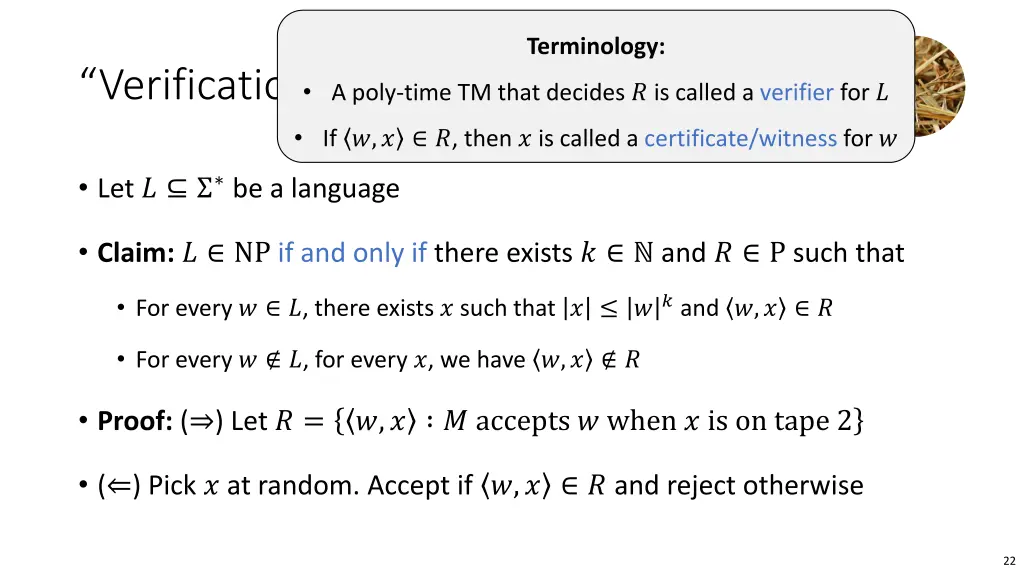 terminology