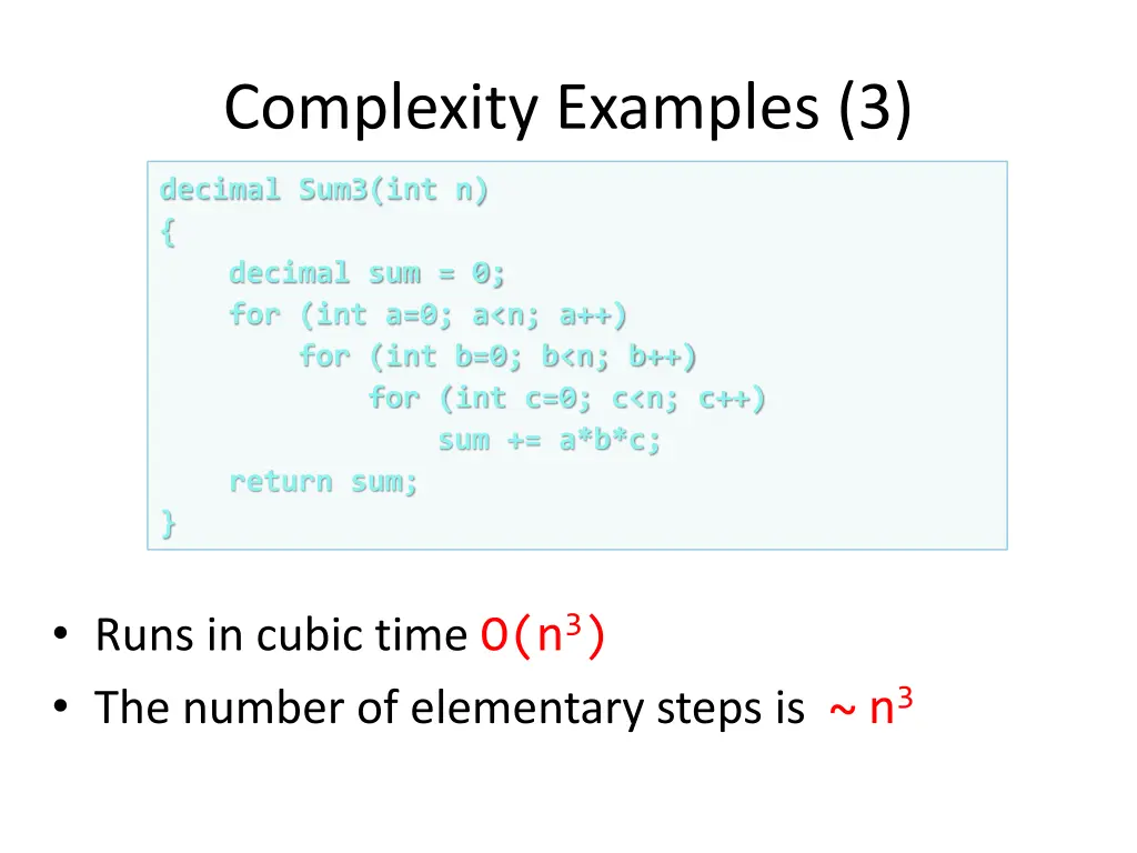 complexity examples 3