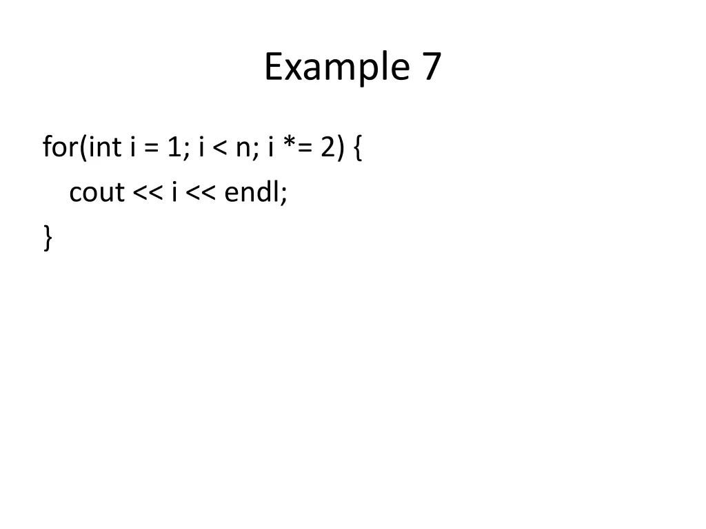 example 7