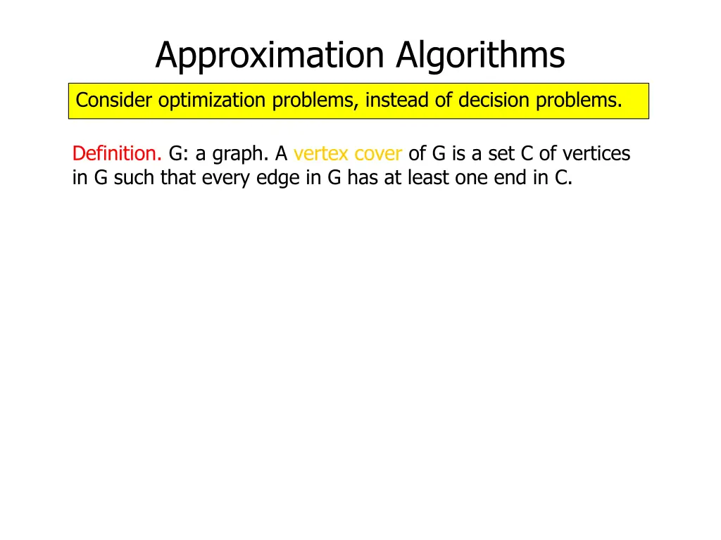 approximation algorithms 2