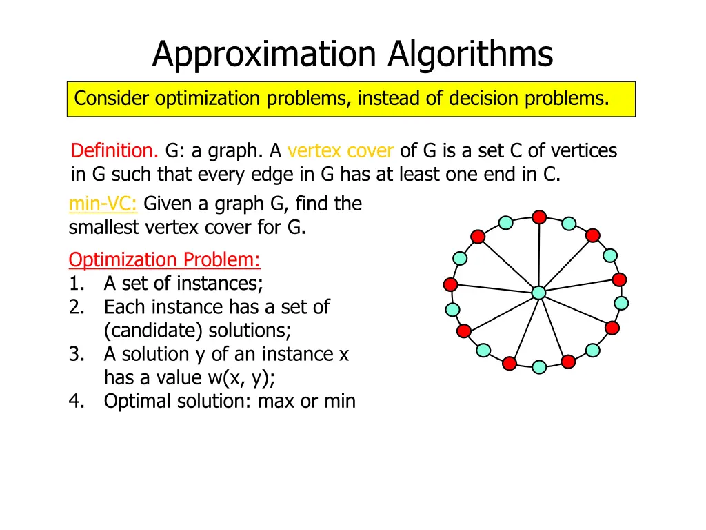 approximation algorithms 7