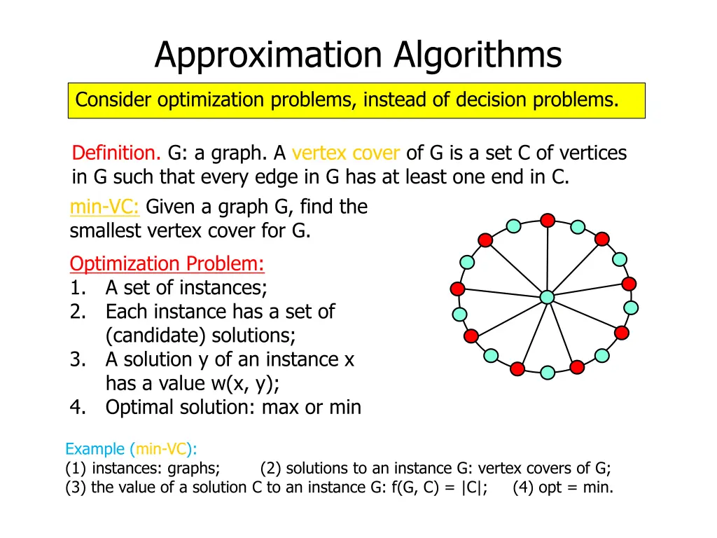 approximation algorithms 8