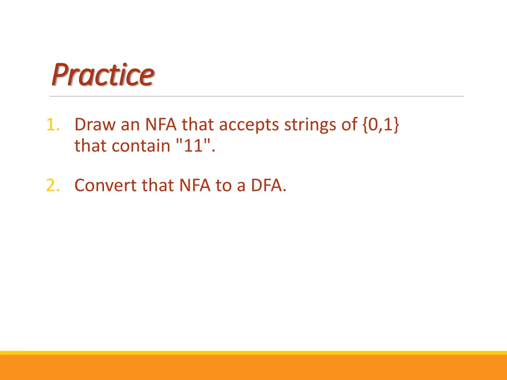practice practice