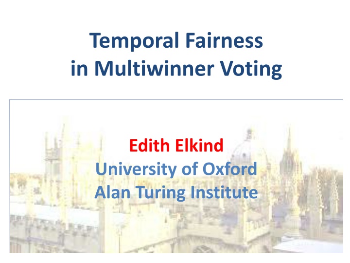 temporal fairness in multiwinner voting