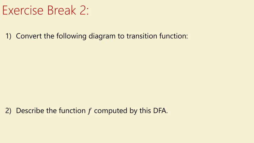 exercise break 2