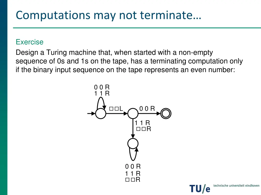 computations may not terminate