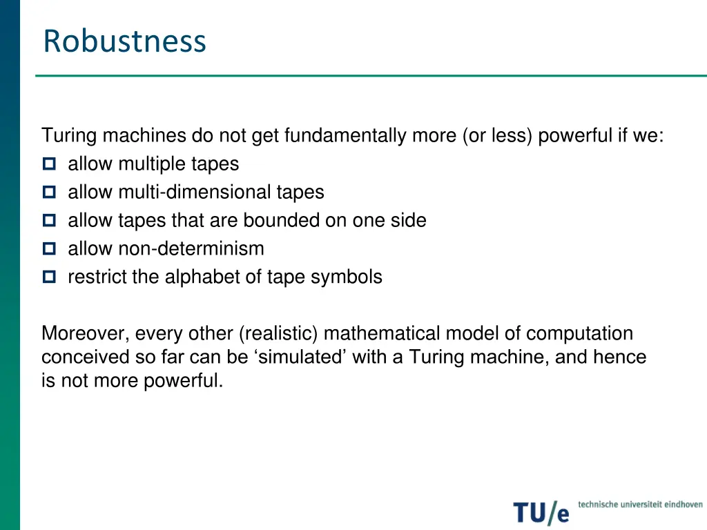 robustness